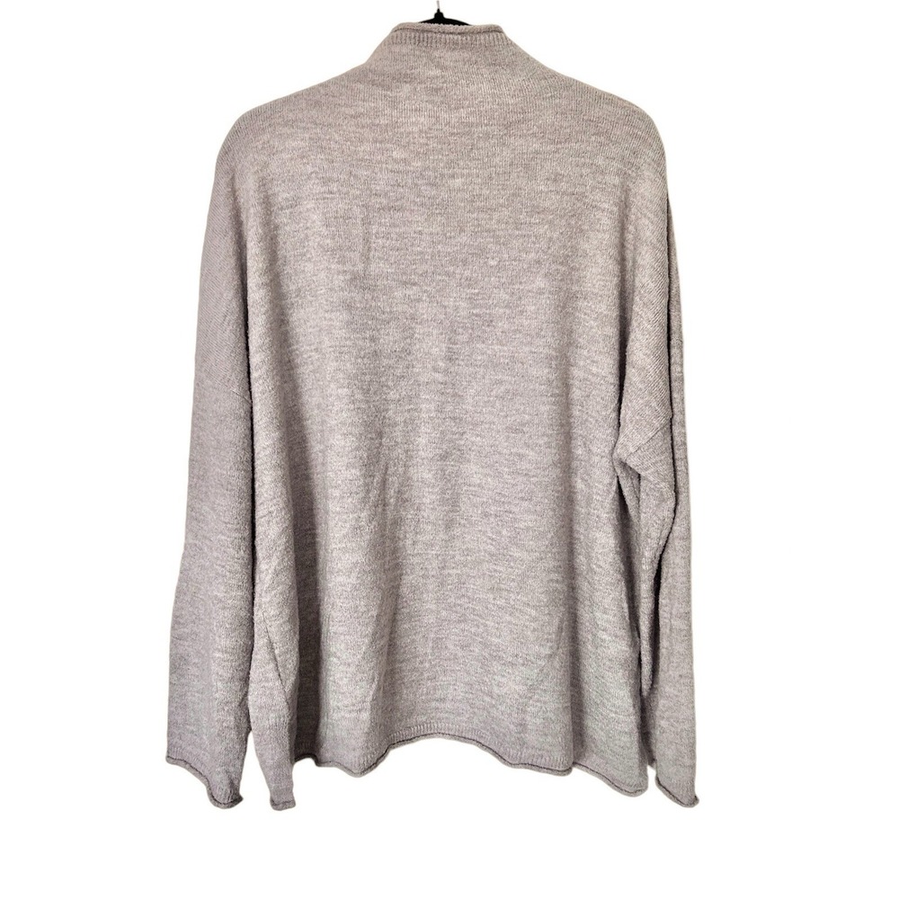 Madewell Women's Boucle Mock Neck Tunic Sweater Merino Wool Blend Size 2X NEW - Picture 4 of 14